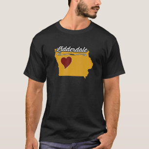 Camiseta LIDDERDALE IOWA IA USA Cute Souvenir Merch US Cit