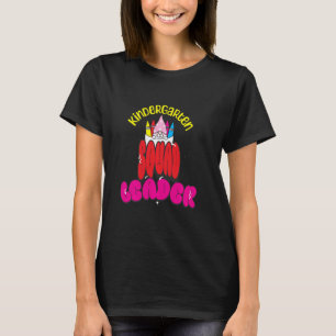Camiseta Líder da Equipe de Jardim de Infância Professor de