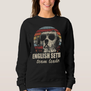 Camiseta Líder da Equipe Sindical Inglesa Cachorro Legal Vi