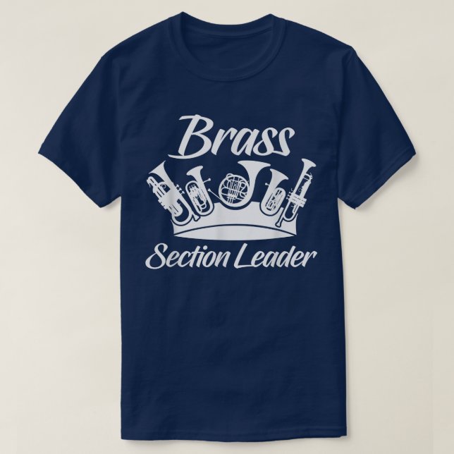 Camiseta Líder da Seção Brass Musical Lover 2794 (Frente do Design)