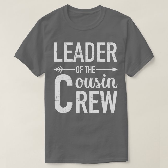 Camiseta Líder da tripulação 1 (Frente do Design)