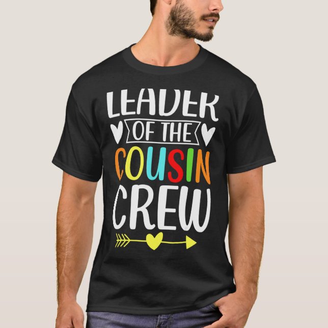 Camiseta Líder Da Tripulação Do Primo (Frente)