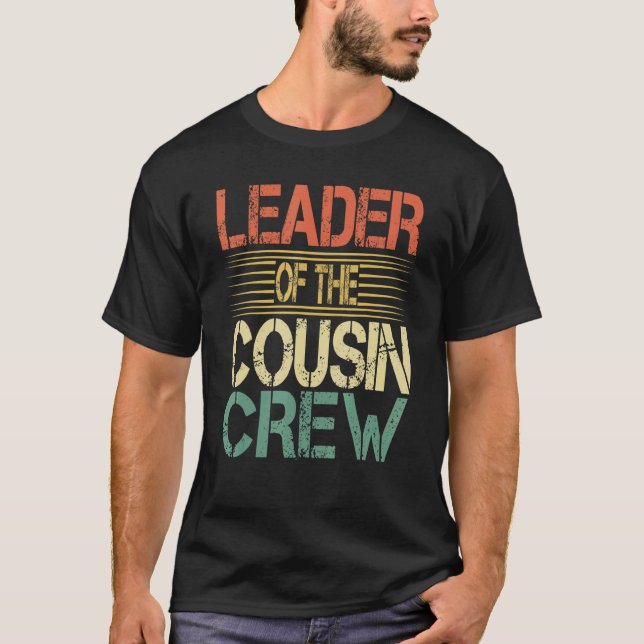 Camiseta Líder da Turma dos Primos 2 (Frente)