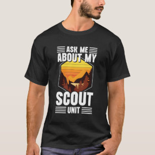 Camiseta Líder De Escoteiro E Escoteiro De Pais C
