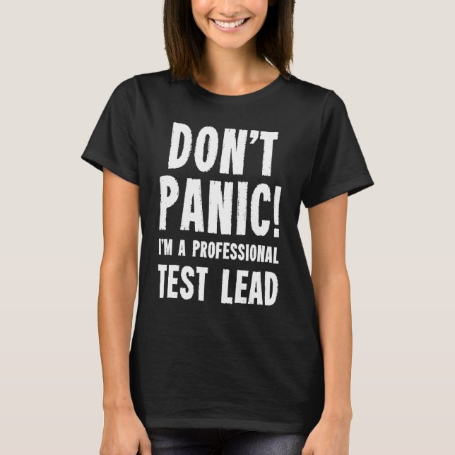 Camiseta Líder de Teste (Frente)