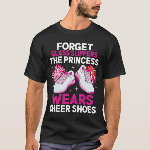 Camiseta Líder de Torcida A Princesa Usa Sapatos de Torcida