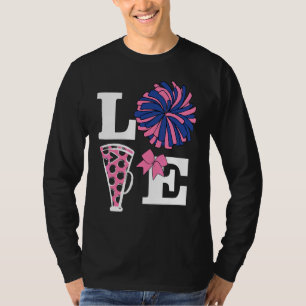 Camiseta Líder de torcida Liderança de torcida Dança Acroba
