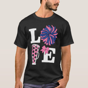 Camiseta Líder de torcida Liderança de torcida Dançando Acr