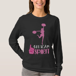 Camiseta Líder de Torcida Tem Espírito de Equipe Esquadrão 