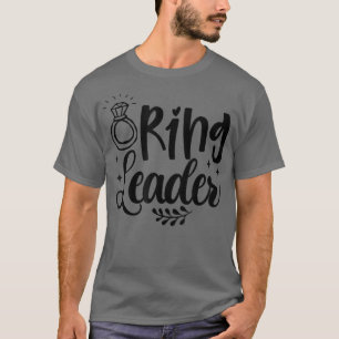 Camiseta Líder do Anel Noiva Divertida Festa de Despedida d