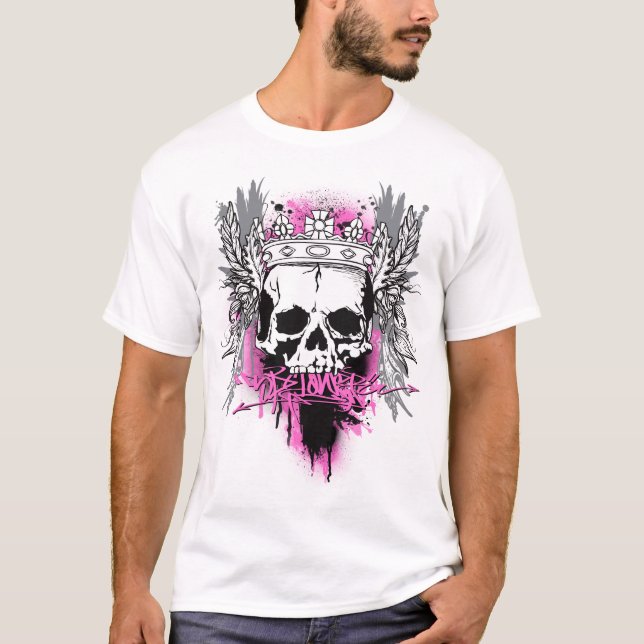 Camiseta Líder do crânio (Frente)