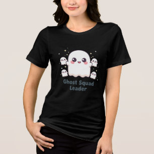 Camiseta Líder do Esquadrão Fantasma Kawaii Halloween