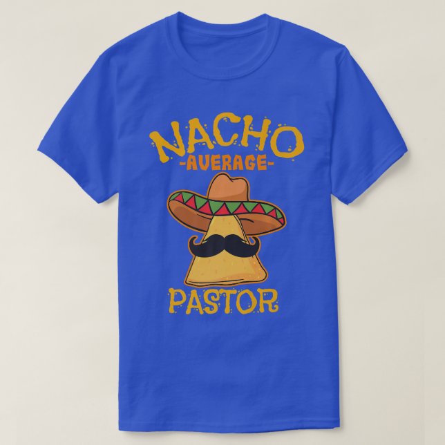 Camiseta Líder Religioso do Pastor Média Nacho Pastor Pasto (Frente do Design)