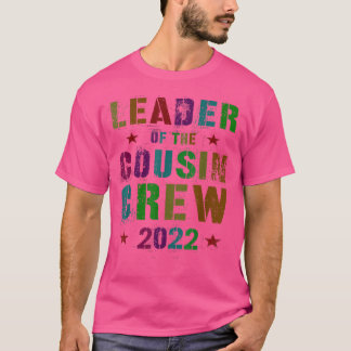 Camiseta LÍDER Vintage DA TRIPULAÇÃO COUSIN 2022