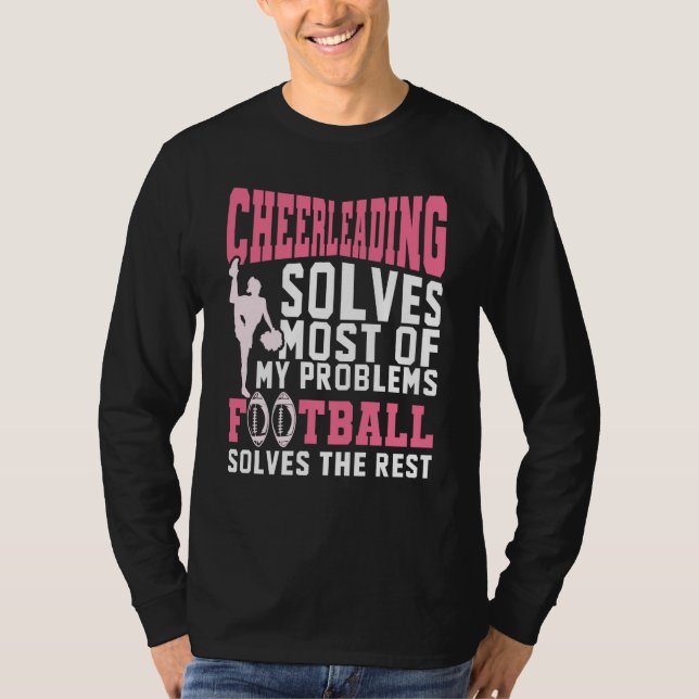 Camiseta Liderança de Torcida Resolve Meus Problemas Líder  (Frente)