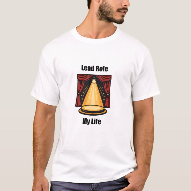 Camiseta Liderar meu projeto de declaração de autocapacitaç (Frente)