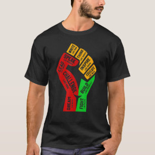 Camiseta Líderes influentes do histórico negro inspiraciona
