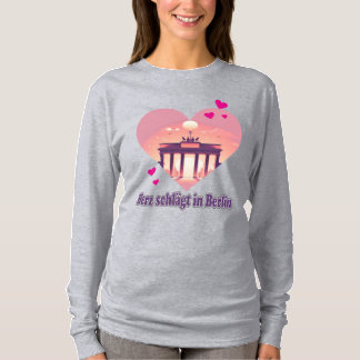 Camiseta Liebe em Berlim - Romantisches Städtedesign