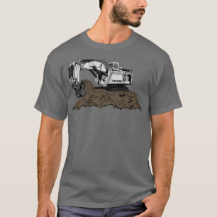 Camiseta Liebherr de escavação
