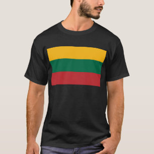Camiseta Lietuvos Valstybės Vėliava, Vytis, bandeira de