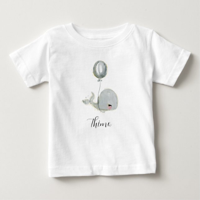Camiseta Lieve walvis met ballon (Frente)