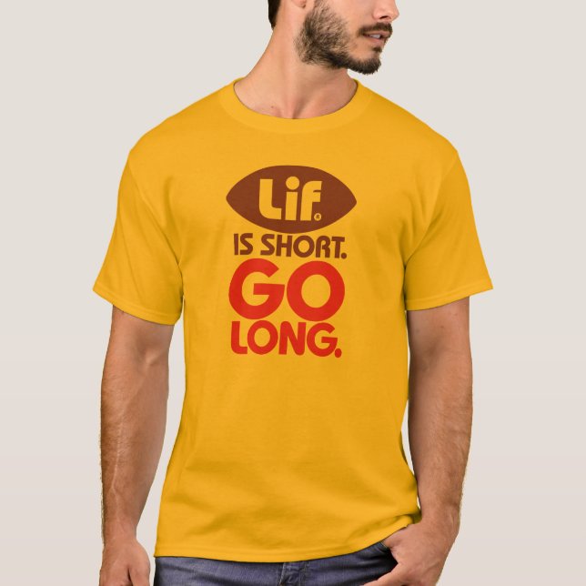 Camiseta Lif. É Curto. Vai muito. (Frente)