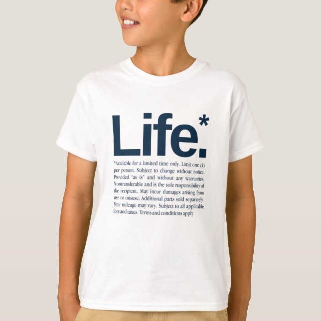 Camiseta Life* (Frente)