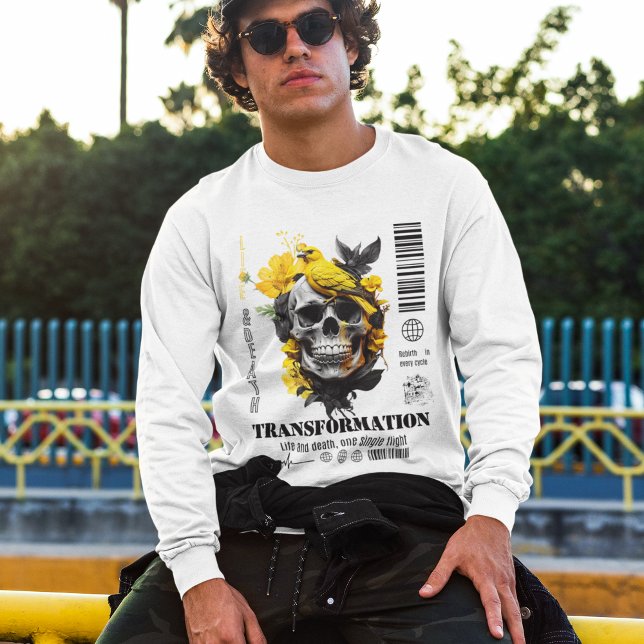 Camiseta Life, Death, and Rebirth (Criador carregado)