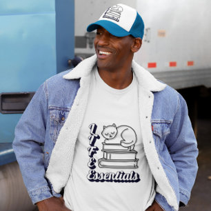 Camiseta Life Essentials Word Art   Publicadores de Livros 