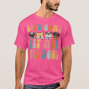 Camiseta Life Goal Pet All Dogs Vintage Cute Dogs Pug C
