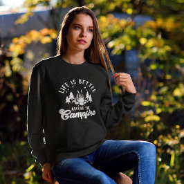 Camiseta Life is Better Around the Campfire Funny Camping