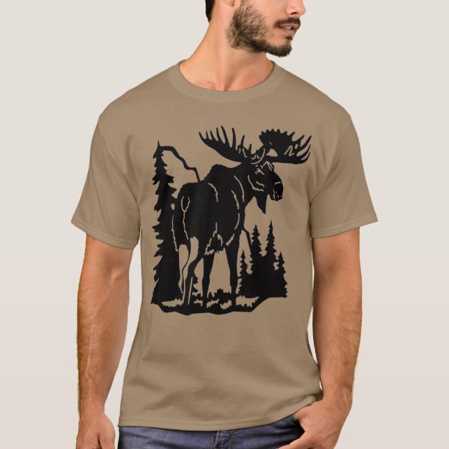 Camiseta Life Is Better In The Adirondacks Moose (Frente)