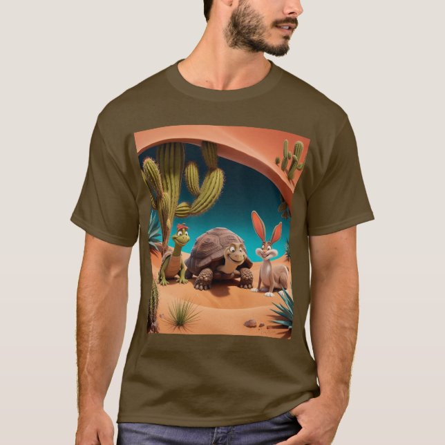 Camiseta Life under the surface of the desert (Frente)