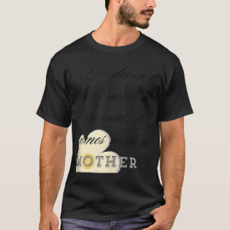 Camiseta LifedoesntmanuaisMãe engraçada