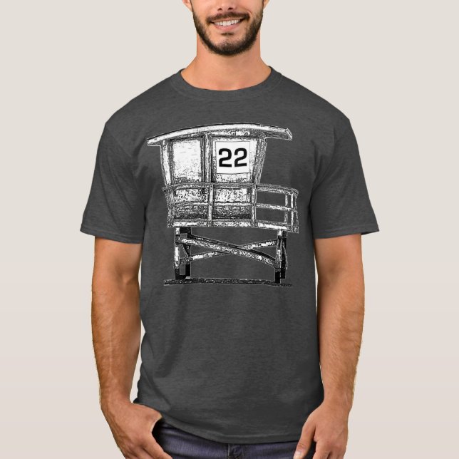 Camiseta Lifeguard tower 22 Premium (Frente)