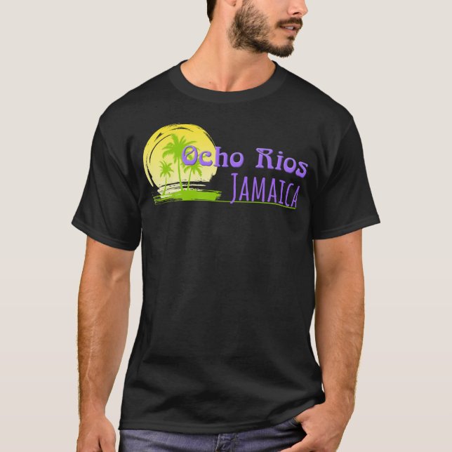 Camiseta Life'S A Beach Ocho Rios Jamaica (Frente)