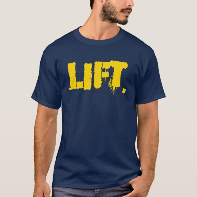 Camiseta LIFT Amarelo (Frente)