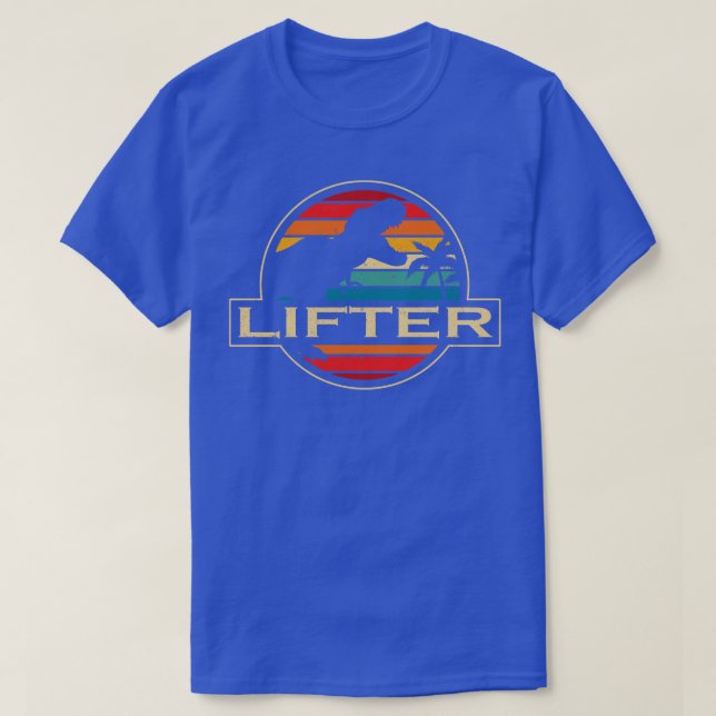 Camiseta Lifter Dinossauro (Frente do Design)