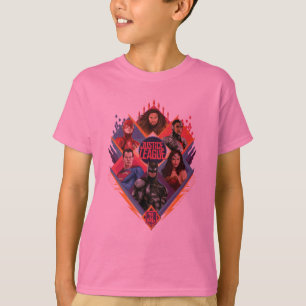 Camiseta Liga da Justiça   Crachá do Grupo de Hatch Diamond