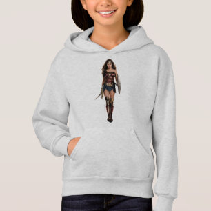 Camiseta Liga da Justiça  Mulher Maravilha No Campo De Bat
