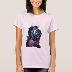 Camiseta Liga da Justiça nº 12 Mulher Maravilha & Superma
