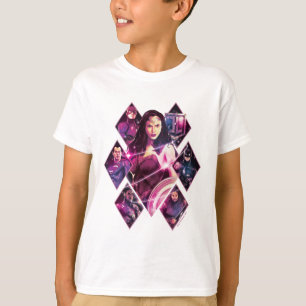 Camiseta Liga da Justiça Painéis do Grupo Galáctico Dia