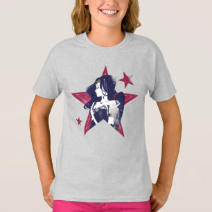 Camiseta Liga da Justiça  Pop de Mulheres Maravilhosas e E