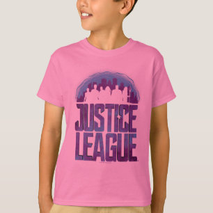 Camiseta Liga da Justiça   Silhouette da Liga da Justiça