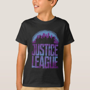 Camiseta Liga da Justiça  Silhuette da Liga da Justiça