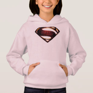 Camiseta Liga da Justiça Símbolo metálico-superman