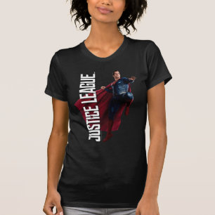 Camiseta Liga da Justiça   Super-Homem No Campo De Batalha