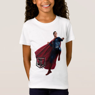 Camiseta Liga da Justiça  Super-Homem No Campo De Batalha