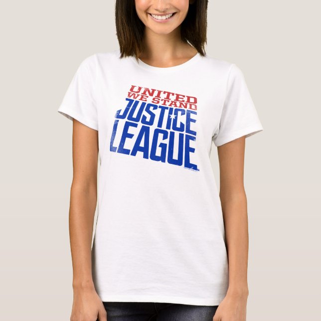 Camiseta Liga da Justiça | United We Stand Graphic (Frente)