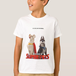 Camiseta Liga DC de Arte Teatral Super Pets